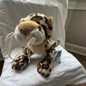 Webkinz Spotted Leopard with code